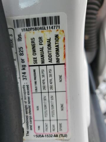 2016 FORD C-MAX SEL 1FADP5BU4GL114771