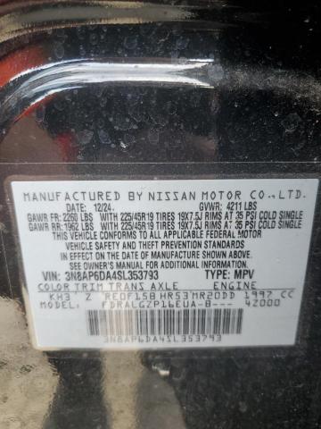 2025 NISSAN KICKS SR 3N8AP6DA4SL353793