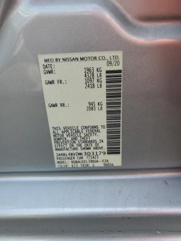 2021 NISSAN ALTIMA S - 1N4BL4BV2MN303179