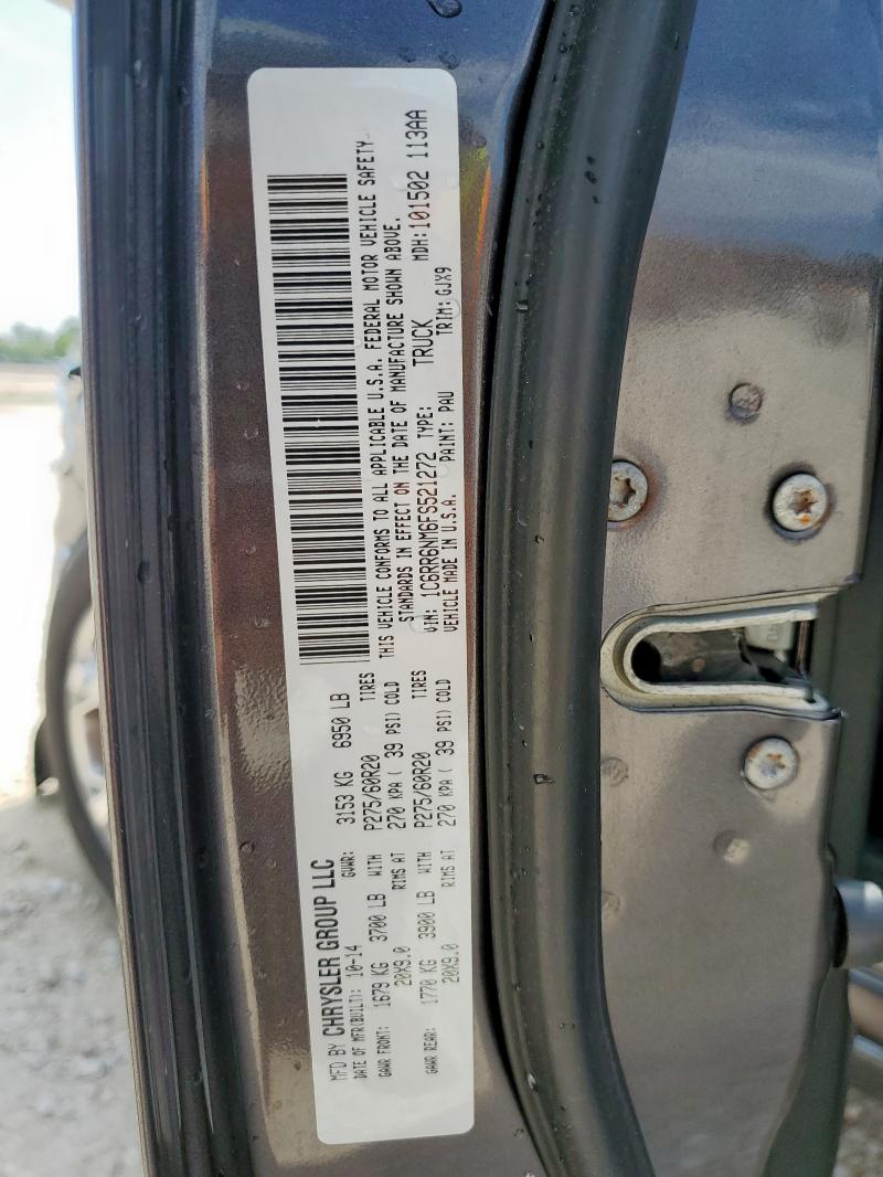 2015 RAM 1500 LARAM 1C6RR6NM6FS521272