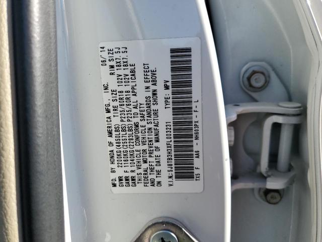 2015 ACURA RDX 5J8TB3H3XFL003231