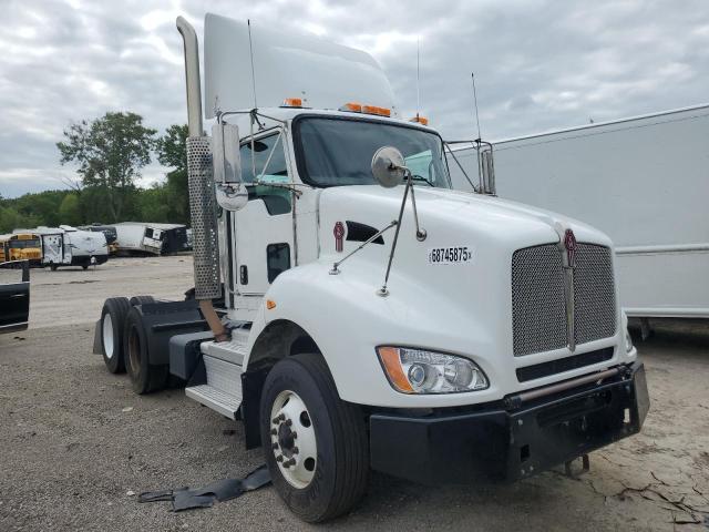 KENWORTH T400A 2018 white  diesel 1XKBDJ9X8JJ181304 photo #1