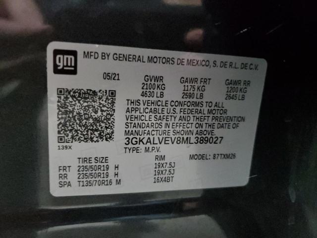2021 GMC TERRAIN SL 3GKALVEV8ML389027