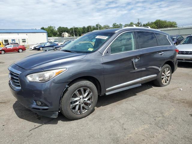 INFI JX35 2013 gray 4dr spor gas 5N1AL0MM0DC348759 photo #1