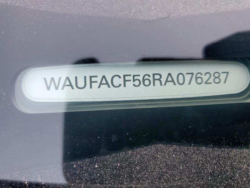 2024 AUDI A5 PREMIUM - WAUFACF56RA076287