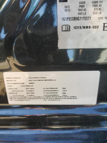 2016 CHEVROLET CRUZE LIMI #3288671598