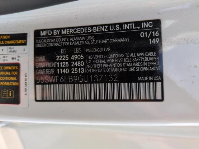 2016 MERCEDES-BENZ C 450 4MAT 55SWF6EB9GU137132