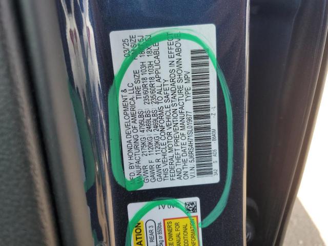 2025 HONDA CR-V EXL 5J6RS4H71SL019677