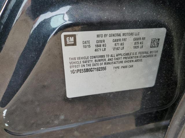 2016 CHEVROLET CRUZE LIMITED LT 1G1PE5SB6G7182356