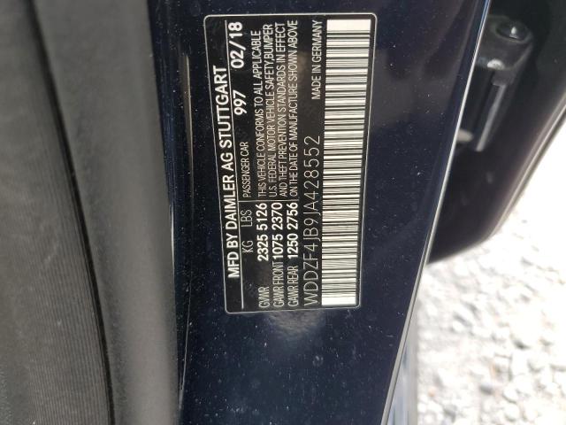 2018 MERCEDES-BENZ E 300 WDDZF4JB9JA428552