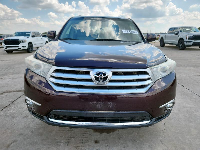 2013 TOYOTA HIGHLANDER - 5TDZK3EHXDS114589