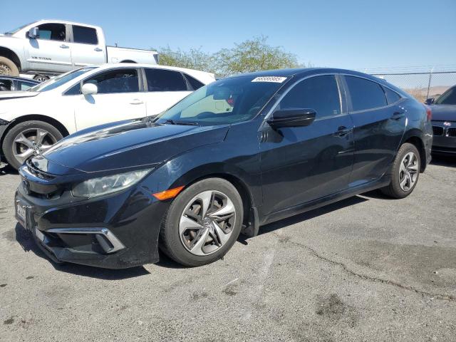 HONDA CIVIC LX 2019 black  gas 19XFC2F61KE213624 photo #1