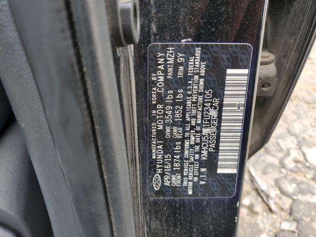 2015 HYUNDAI ACCENT GLS KMHCU5AE1FU234105