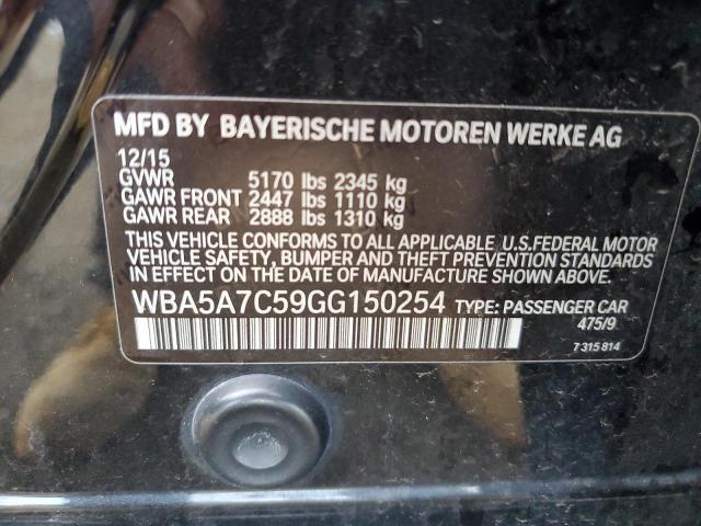 2016 BMW 528 XI WBA5A7C59GG150254