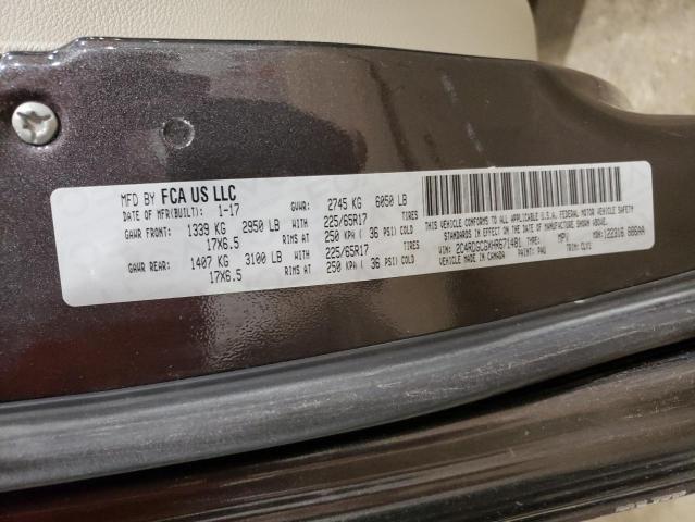 2017 DODGE GRAND CARA 2C4RDGCGXHR671481