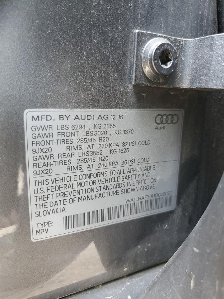 AUDI Q7 PREMIUM PLUS