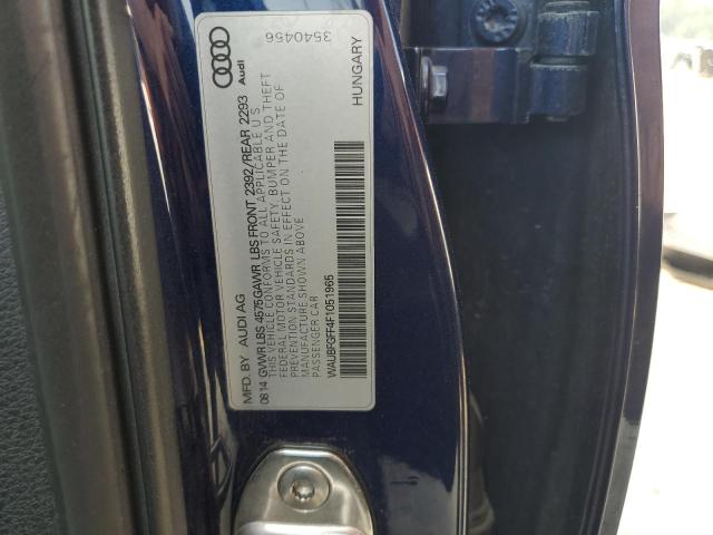 2015 AUDI A3 PREMIUM WAUBFGFF4F1051965
