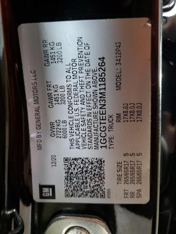 2021 CHEVROLET COLORADO Z 1GCGTEEN3M1185264