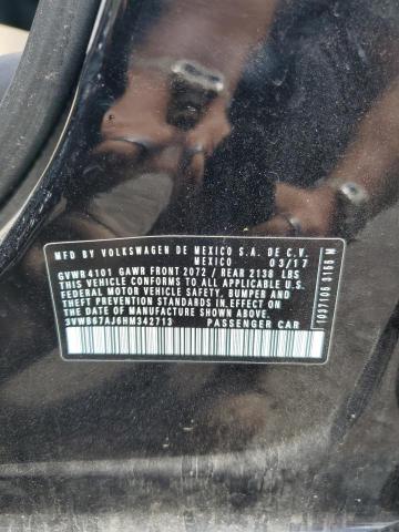 2017 VOLKSWAGEN JETTA SE 3VWB67AJ6HM342713