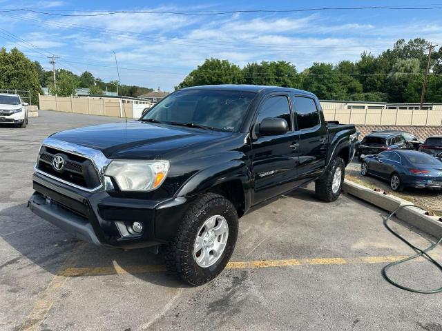 TOYOTA TACOMA DOU 2015 black crew pic gas 3TMLU4EN2FM196705 photo #1