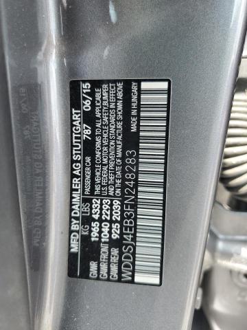 2015 MERCEDES-BENZ CLA 250 WDDSJ4EB3FN248283