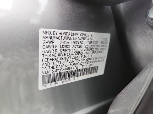 2024 ACURA MDX TECHNOLOGY 5J8YD9H41RL004722
