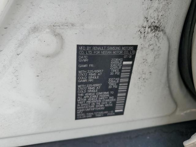 2016 NISSAN ROGUE S - KNMAT2MT1GP724082