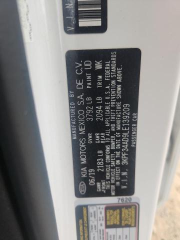 2020 KIA FORTE GT LINE 3KPF34AD9LE139209
