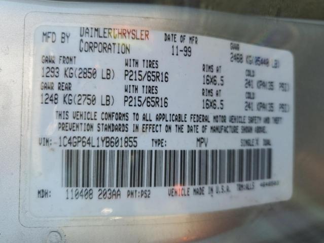 2000 CHRYSLER TOWN & COUNTRY LIMITED #3266903086