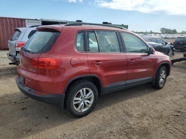 VOLK TIGUAN S 2016 red 4dr spor gas WVGAV7AX5GW051295 photo #4