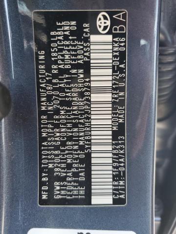 2018 TOYOTA COROLLA L 5YFBURHE2JP738794