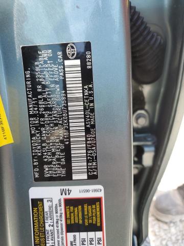 2011 TOYOTA CAMRY BASE - 4T1BF3EK0BU735894