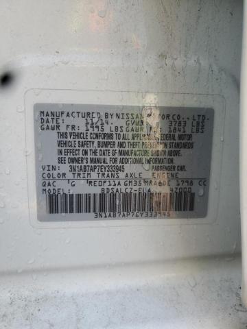 2014 NISSAN SENTRA S #3286663285