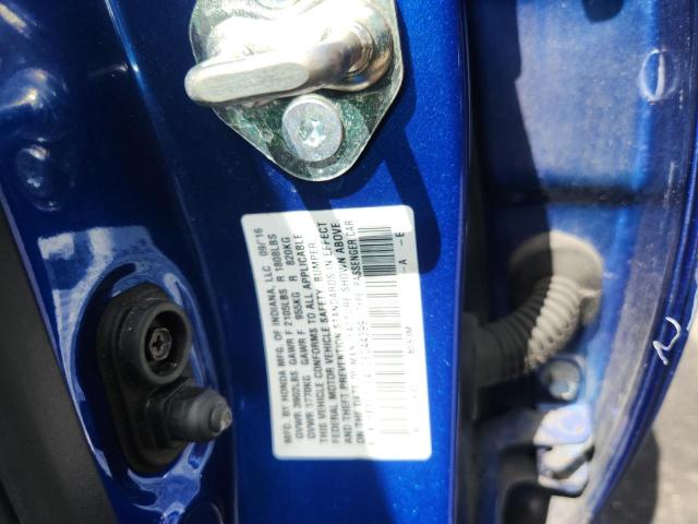 2016 HONDA CIVIC EX 19XFC1F47GE044399