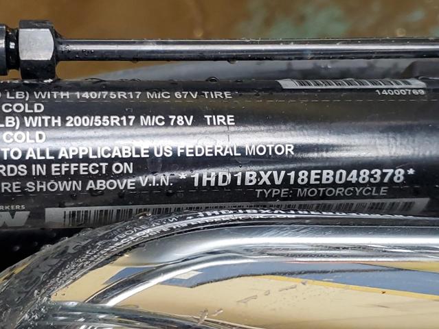 2014 HARLEY-DAVIDSON FLSTF FATB 1HD1BXV18EB048378