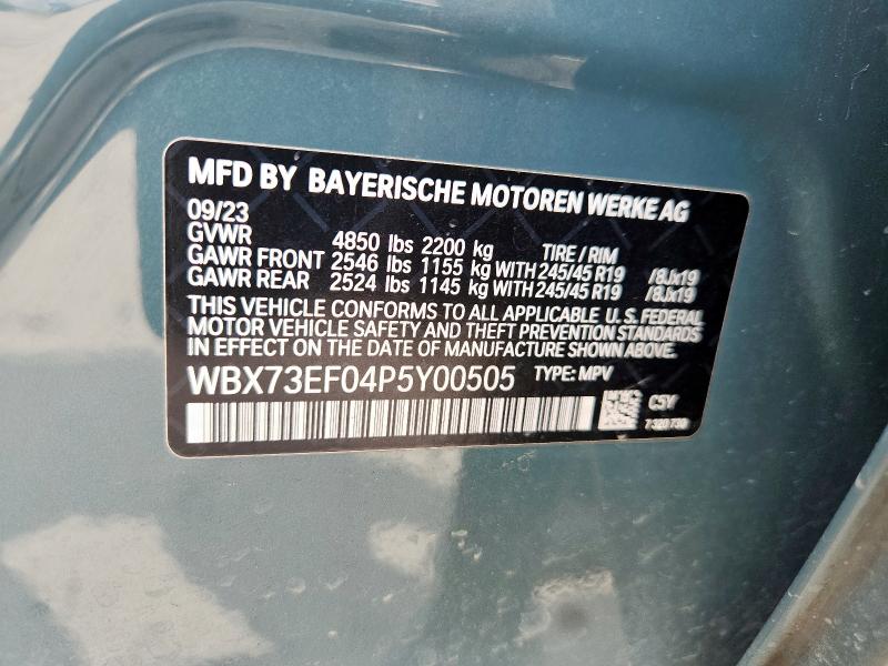 2023 BMW X1 XDRIVE2 WBX73EF04P5Y00505
