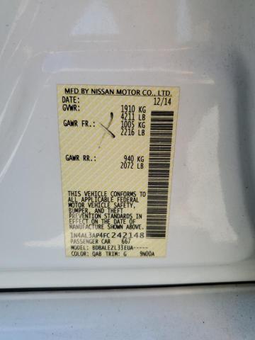 2015 NISSAN ALTIMA 2.5 - 1N4AL3AP4FC242148