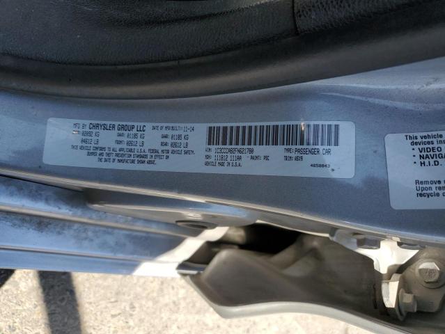 2015 CHRYSLER 200 LIMITE - 1C3CCCAB2FN621780