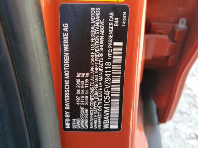 2015 BMW X1 SDRIVE28I WBAVM1C54FVZ94118
