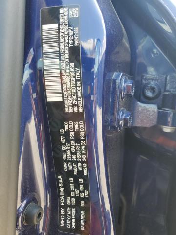 2016 FIAT 500X LOUNG ZFBCFXDT6GP351699
