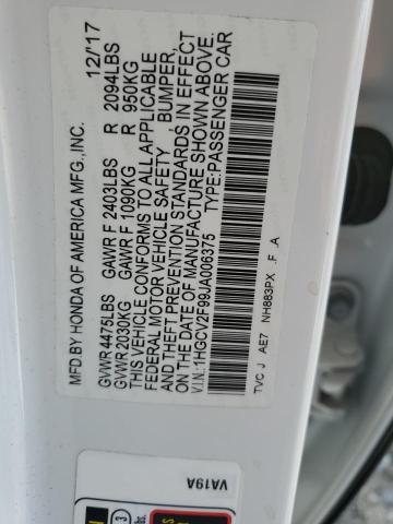 2018 HONDA ACCORD TOU 1HGCV2F99JA006375