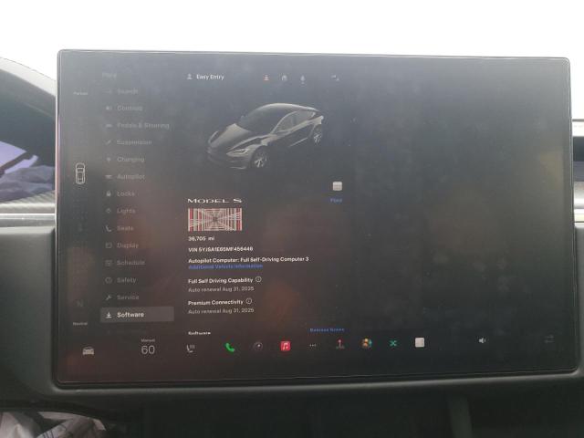 2021 TESLA MODEL S 5YJSA1E65MF456446