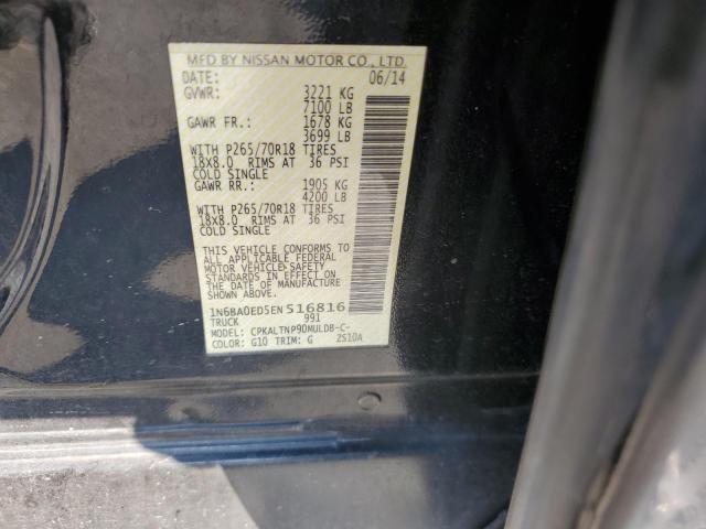 1N6BA0ED5EN516816 Nissan TITAN S