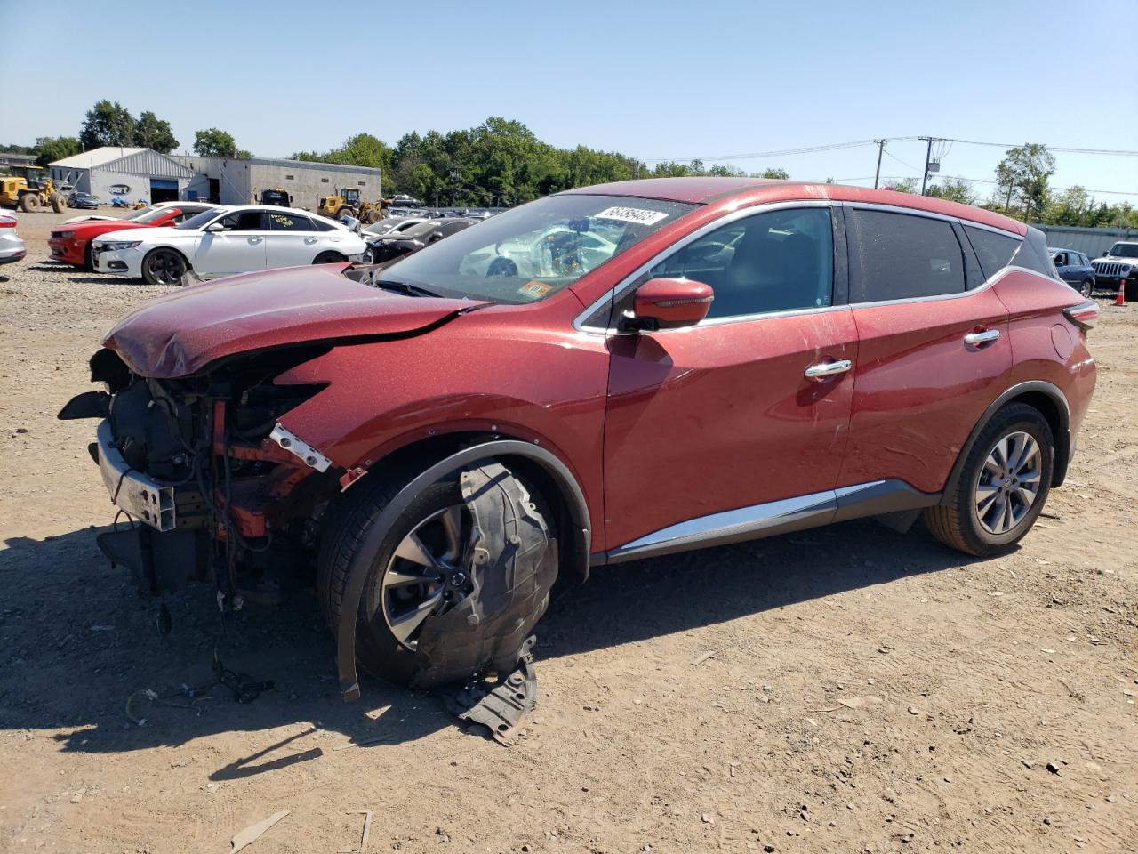 5N1AZ2MH2HN184650 NISSAN MURANO 2017