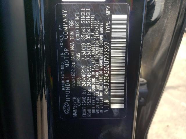 KM8J33A29JU722327 Hyundai Tucson Value