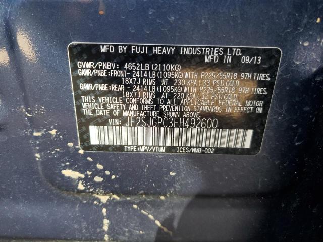 SUBARU FORESTER 2.0XT TOURING