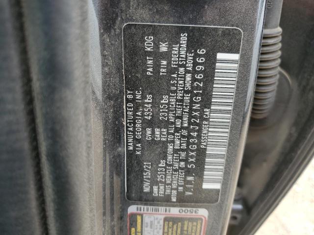 5XXG34J2XNG126966 KIA K5 EX