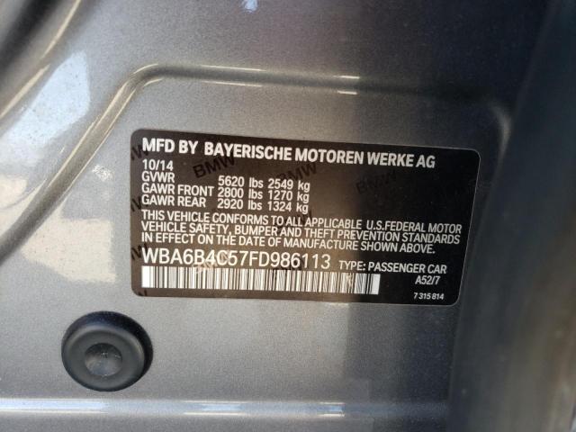 2015 BMW ALPINA B6 - WBA6B4C57FD986113