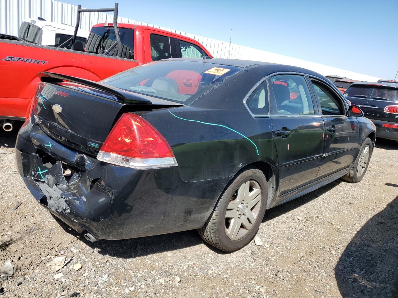 2013 Chevrolet Impala Lt vin: 2G1WG5E36D1183297