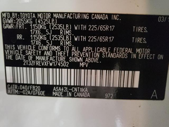 2015 Toyota RAV 4 - Image 12